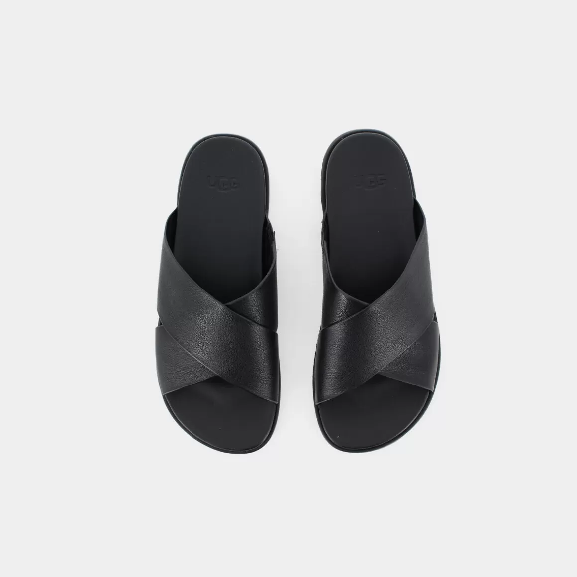 UGG Sandales Solivan à brides croisées - Modèle 1144972 en noir intense