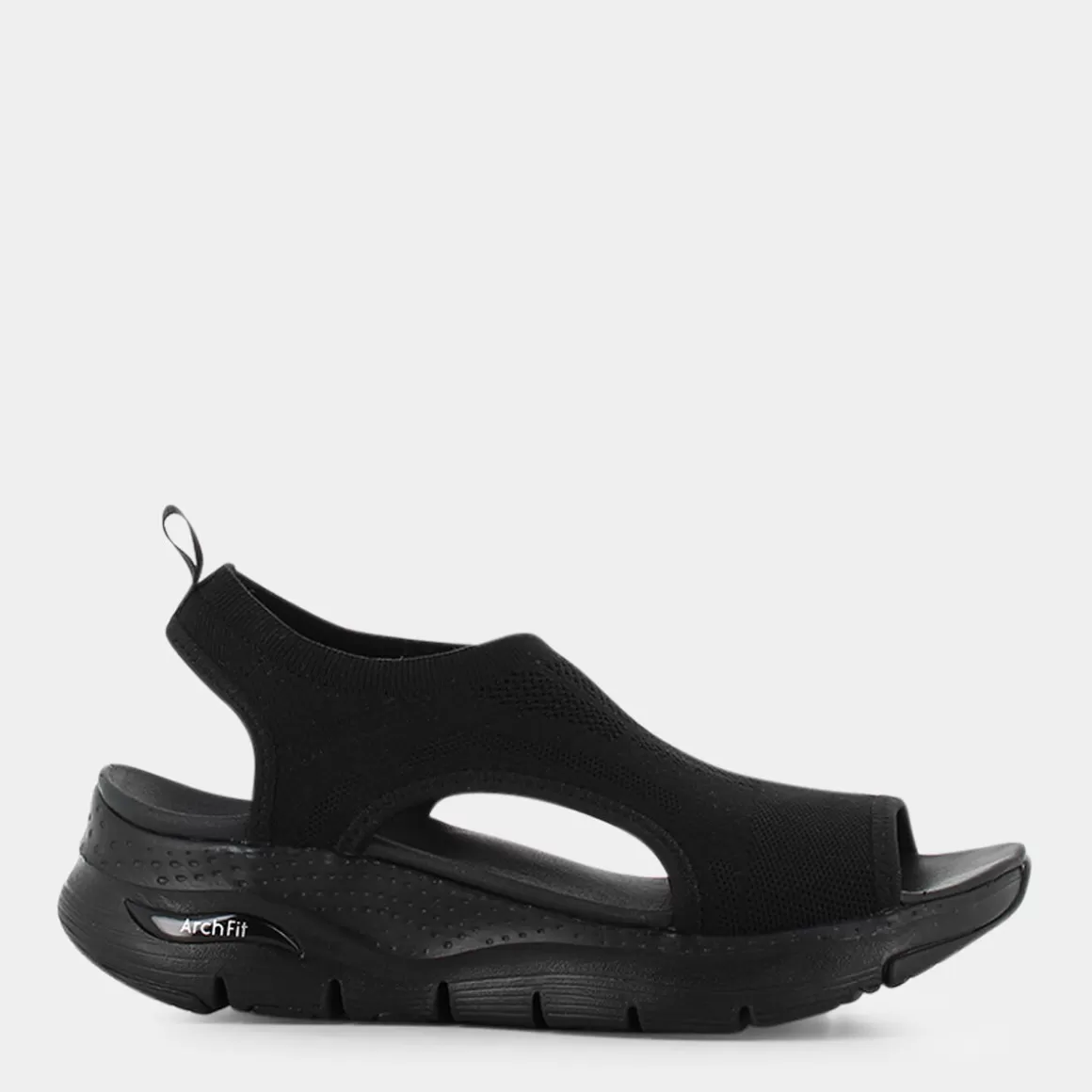 Sandales Skechers City Catch 119236 - Noir Intense pour un Style Urbain Décontracté
