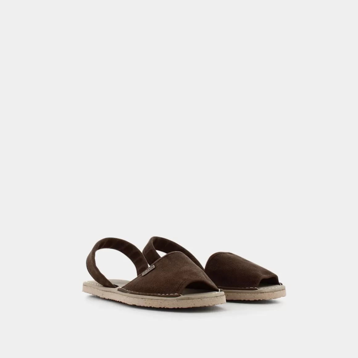Sandales Natural World Marron Café – Modèle Menorquina 7291E en Cuir Souple