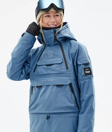 Parka Hiver Imperméable Akin W - Style Urbain pour Neige Radicale (Prix Doux, Conçu pour Sessions Freestyle)