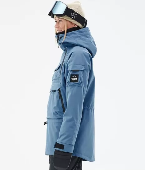 Parka Hiver Imperméable Akin W - Style Urbain pour Neige Radicale (Prix Doux, Conçu pour Sessions Freestyle)
