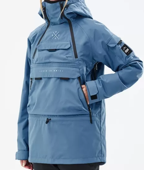 Parka Hiver Imperméable Akin W - Style Urbain pour Neige Radicale (Prix Doux, Conçu pour Sessions Freestyle)