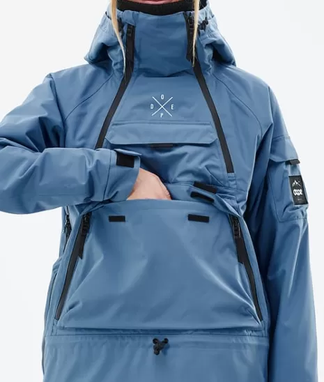 Parka Hiver Imperméable Akin W - Style Urbain pour Neige Radicale (Prix Doux, Conçu pour Sessions Freestyle)