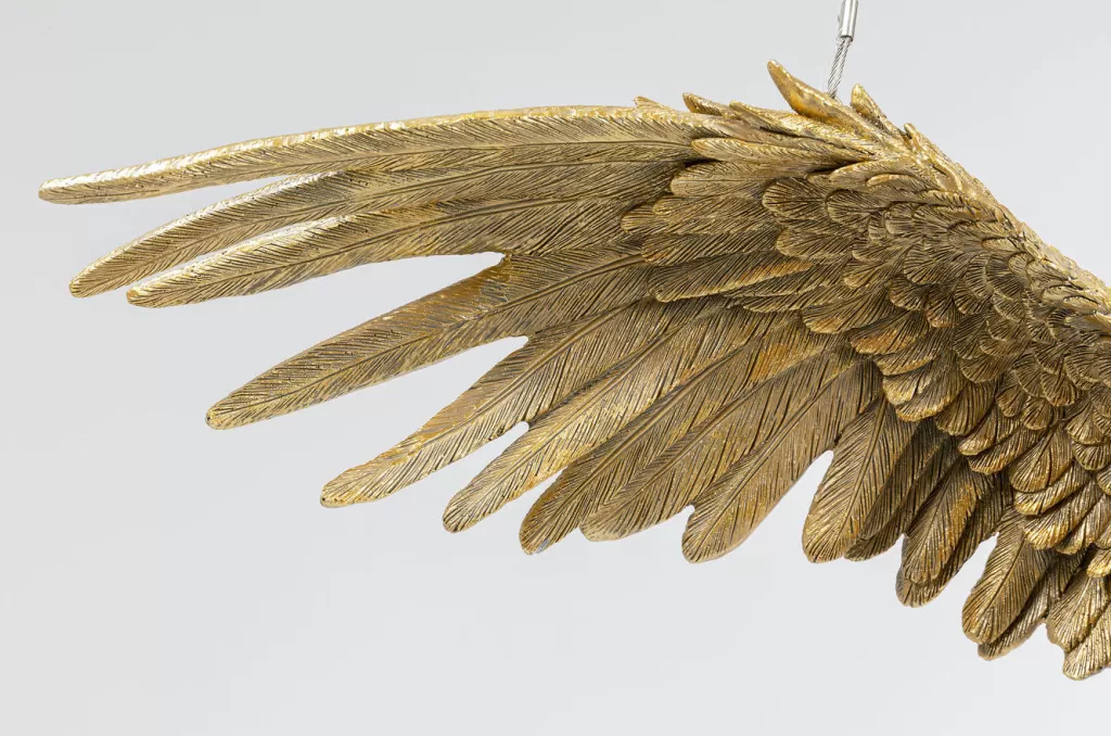 Lustre suspendu Hibou design Pöllö – KARE Collection, finition dorée élégante pour intérieur, 60 cm