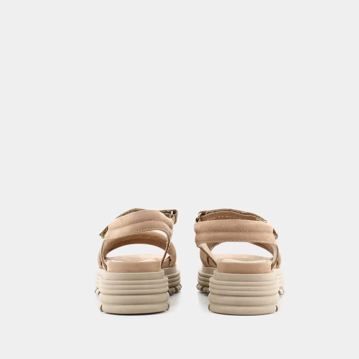Élégantes Sandales d'Été PATTI DI LUNA - Modèle AP-E23D03 en Nuances Beige Confortables