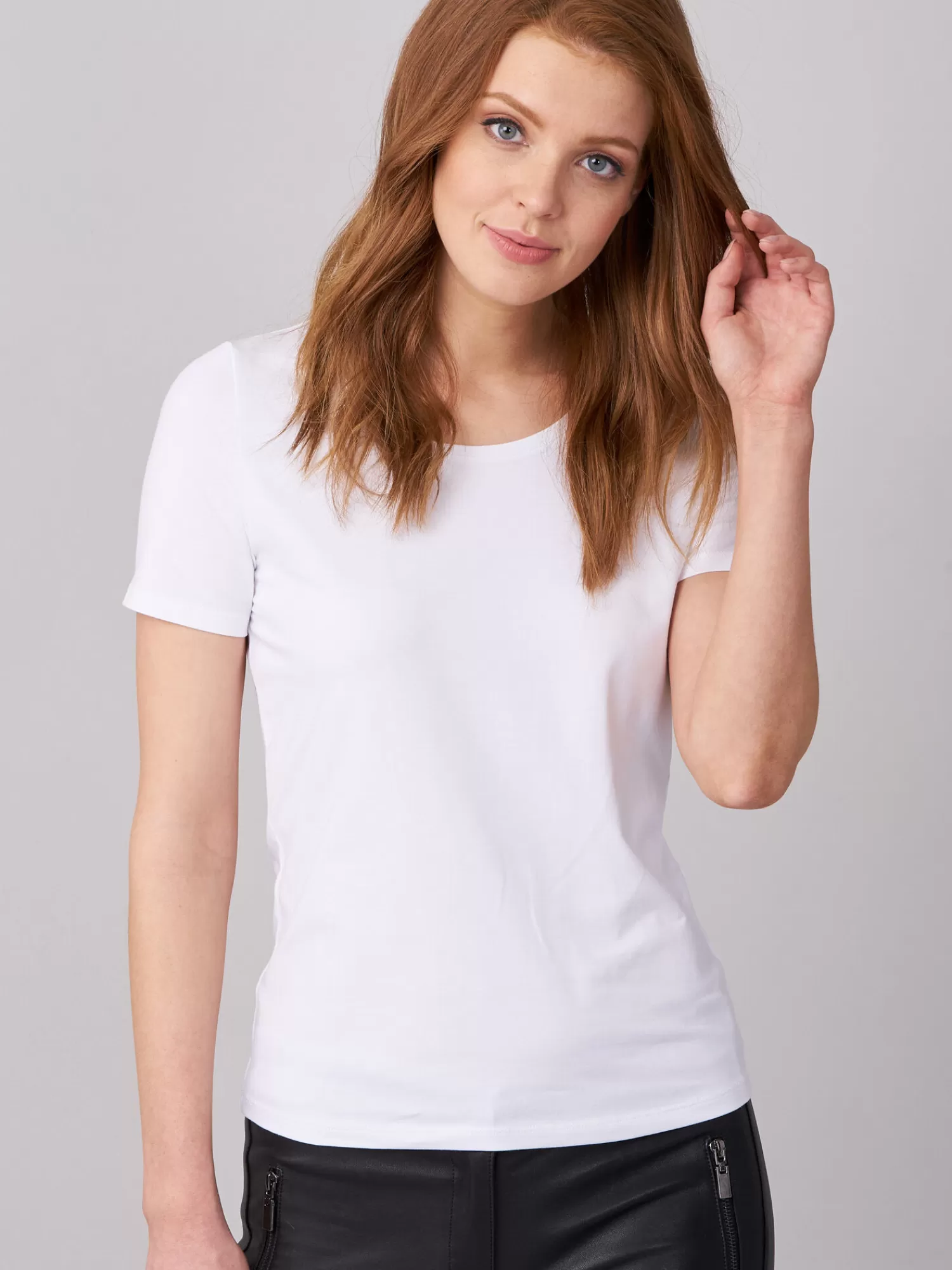 T-Shirt Femme à Col Rond - Basique Confortable pour Style Décontracté