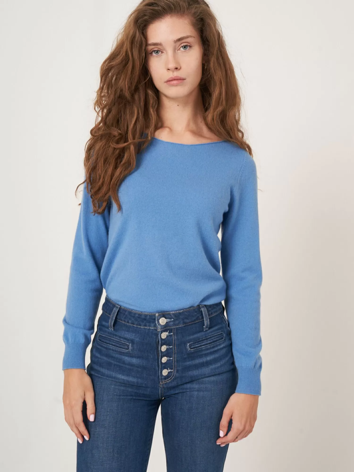 Dernière chance - Pull femme en cachemire bio doux hiver, col montant intemporel  
Élégance naturelle avec notre collection authentique Nordic, matière éthique premium
