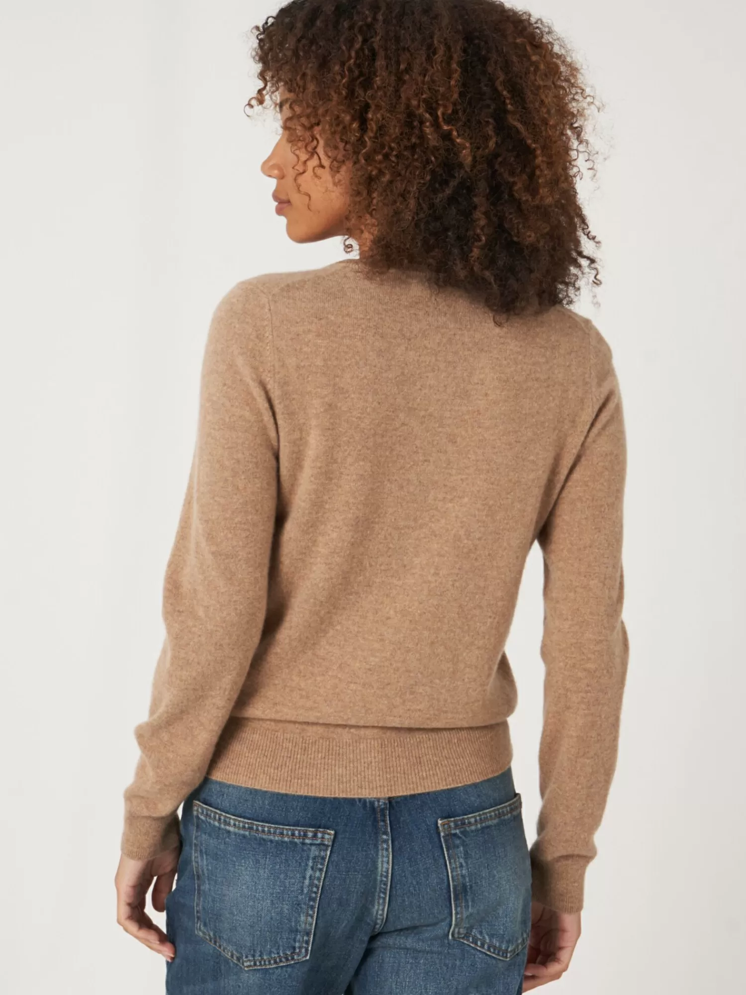 Débardeur Femme en Cachemire Biologique - Col Ronde Décontracté, Confort Doux Essentiel