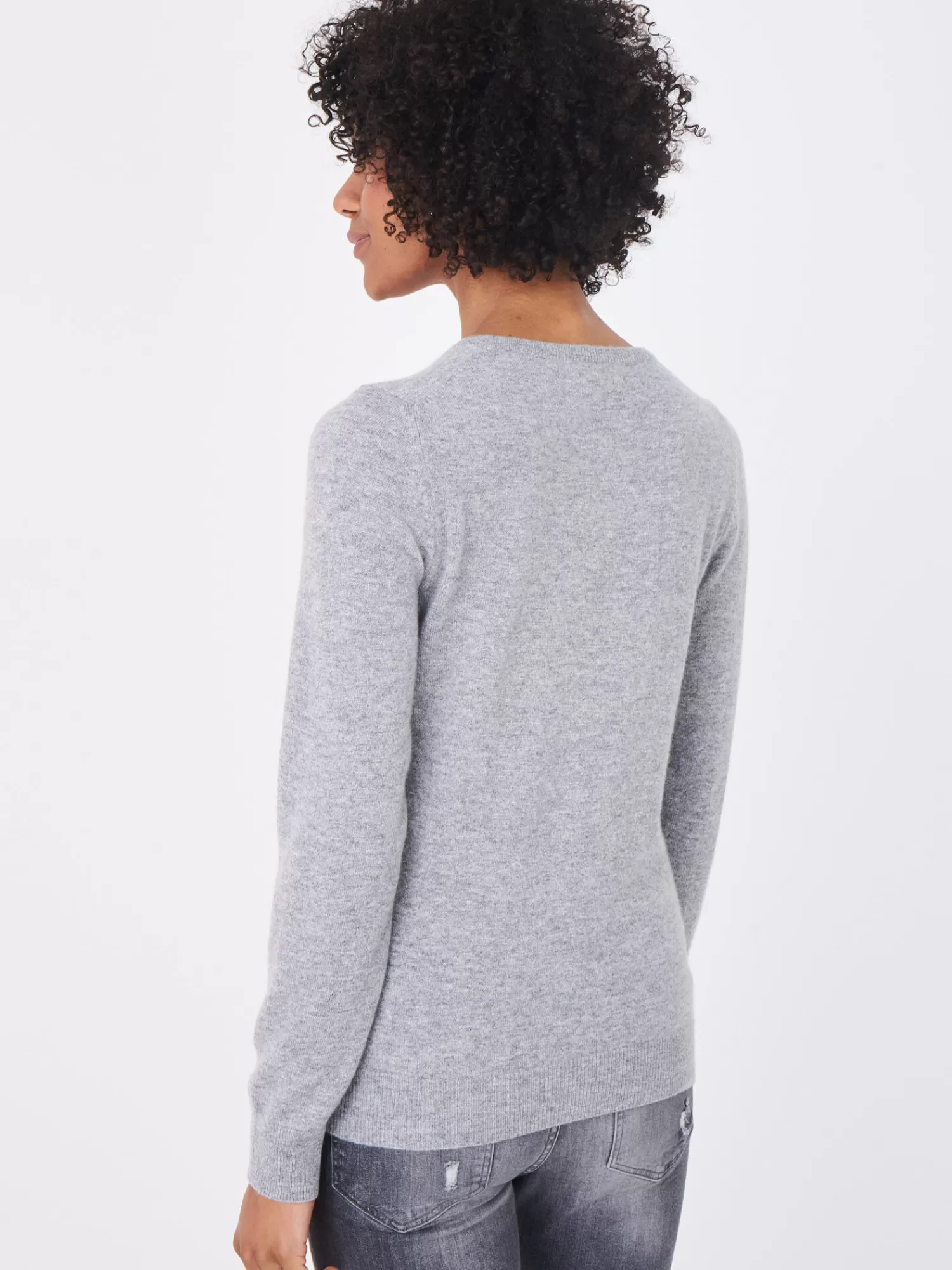 Gilet Femme en Cachemire Bio - Modèle Basique Col Rond - Nouvelle Collection