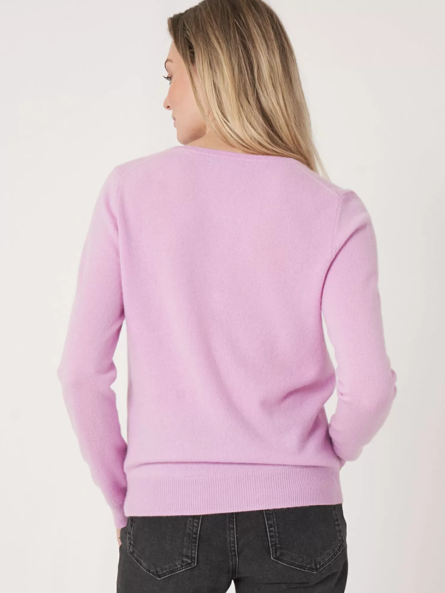 Dos Nu Élégant en Cachemire Bio - Gilet Femme à Encolure Arrondie pour Confort Luxueux