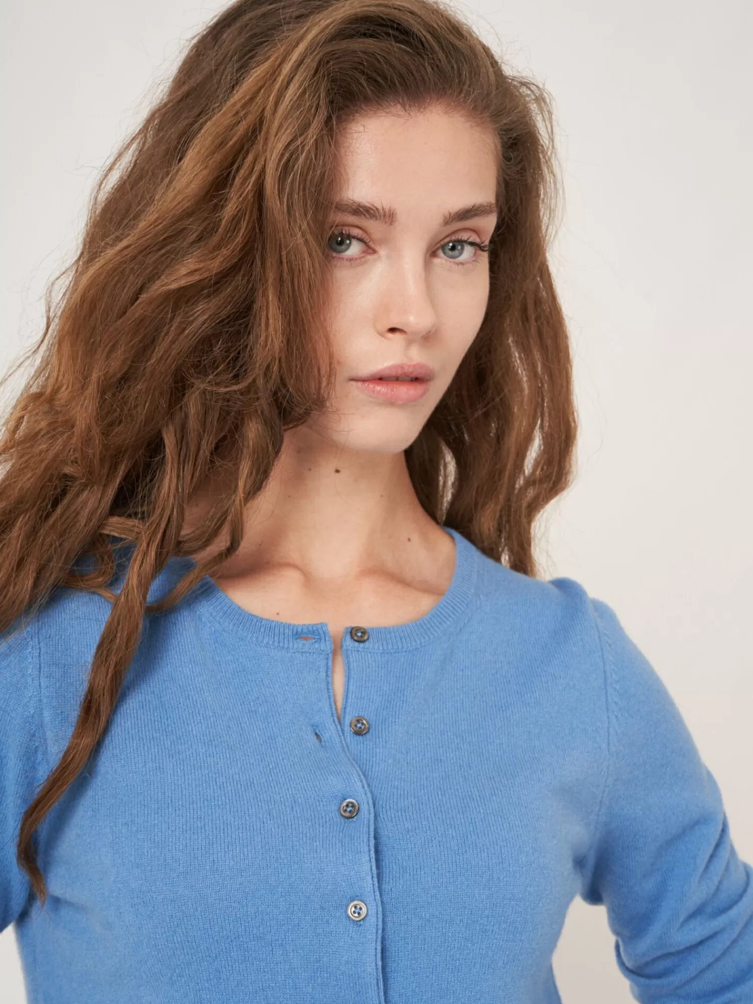 Gilet Femme en Cachemire Bio à Col Rond - Confort Élégant en Édition Limitée