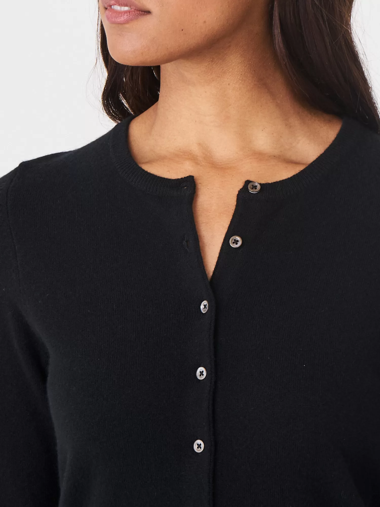 Gilet Femme en Cachemire Biologique - Col Rond Élégant, Style Intemporel