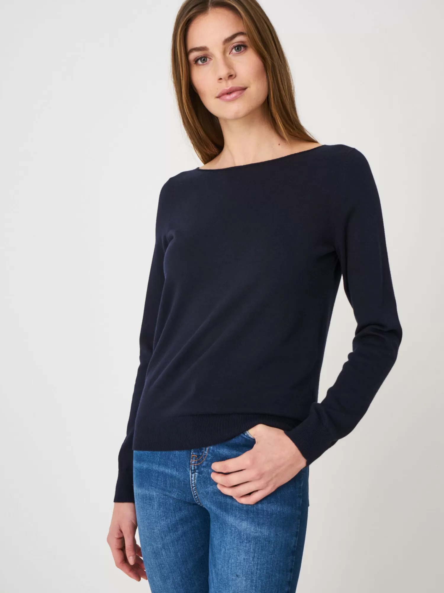 Sweat Femme à Manches Longues en Coton Souple - Confort Essentials