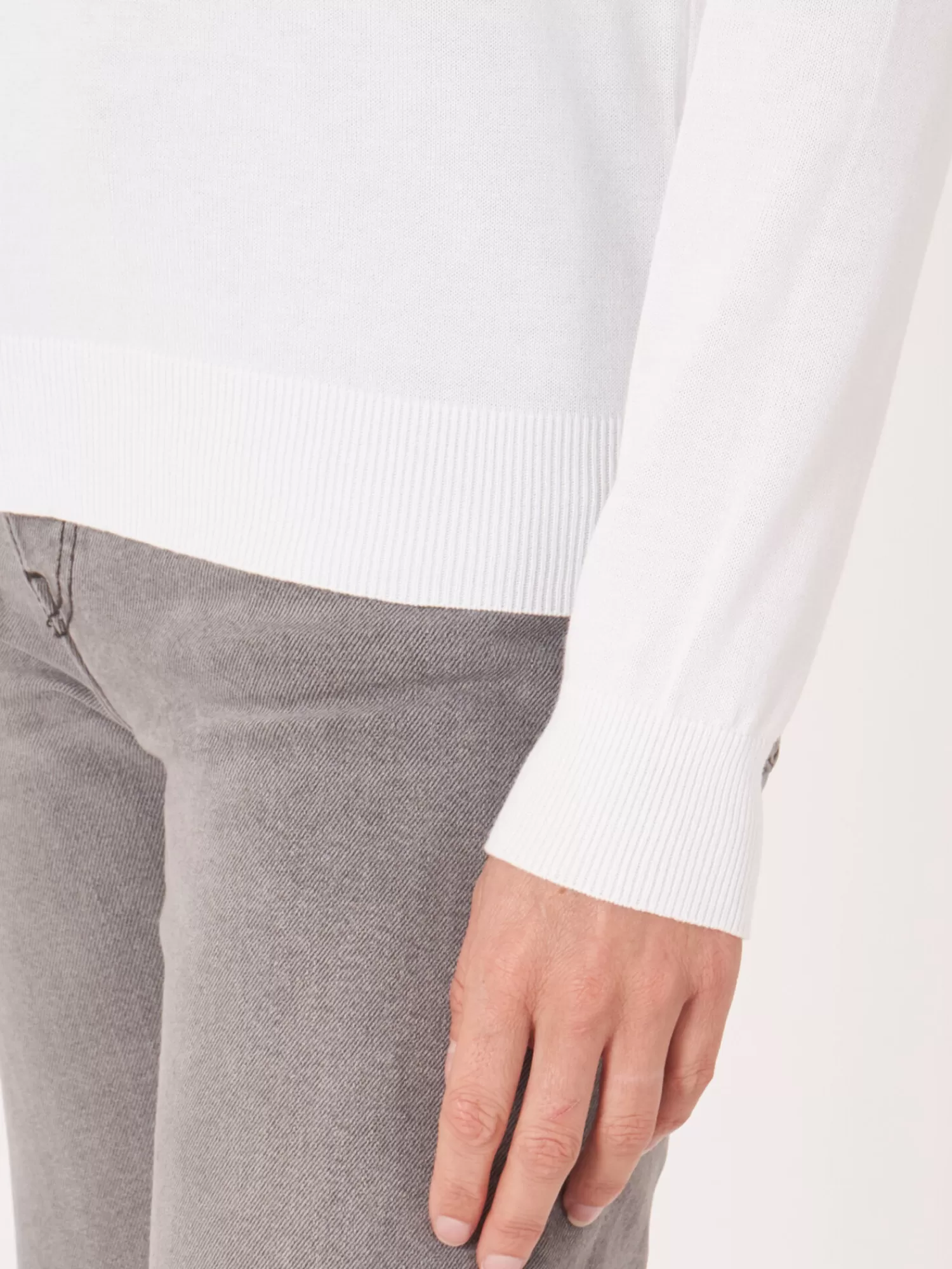 Pull Femme Manches Longues en Mix Coton - Modèle Basique Confortable et Doux