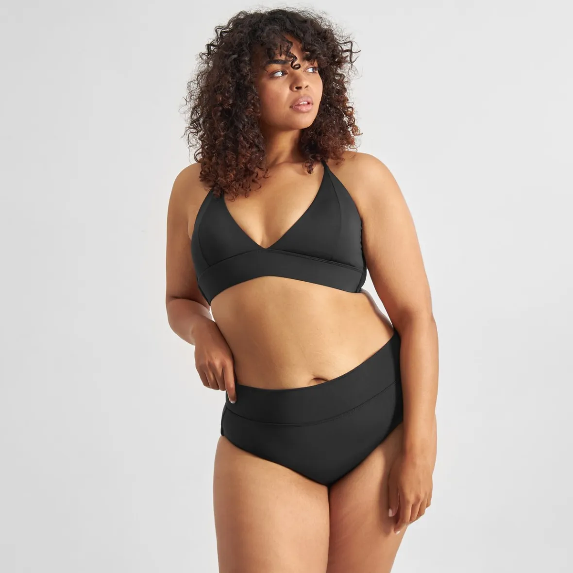 Culotte Bikini Femme Élégante - Noir Intense - Maillot Léger à Petit Prix