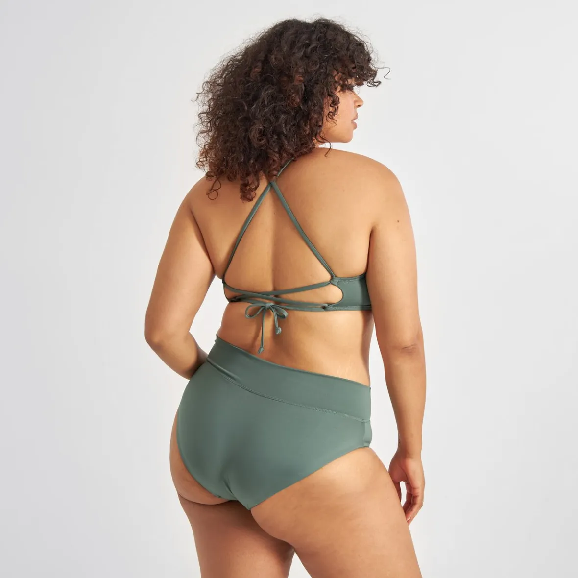 Haut de bikini Alva - Vert canard | Collection de maillots de bain femme été 2024