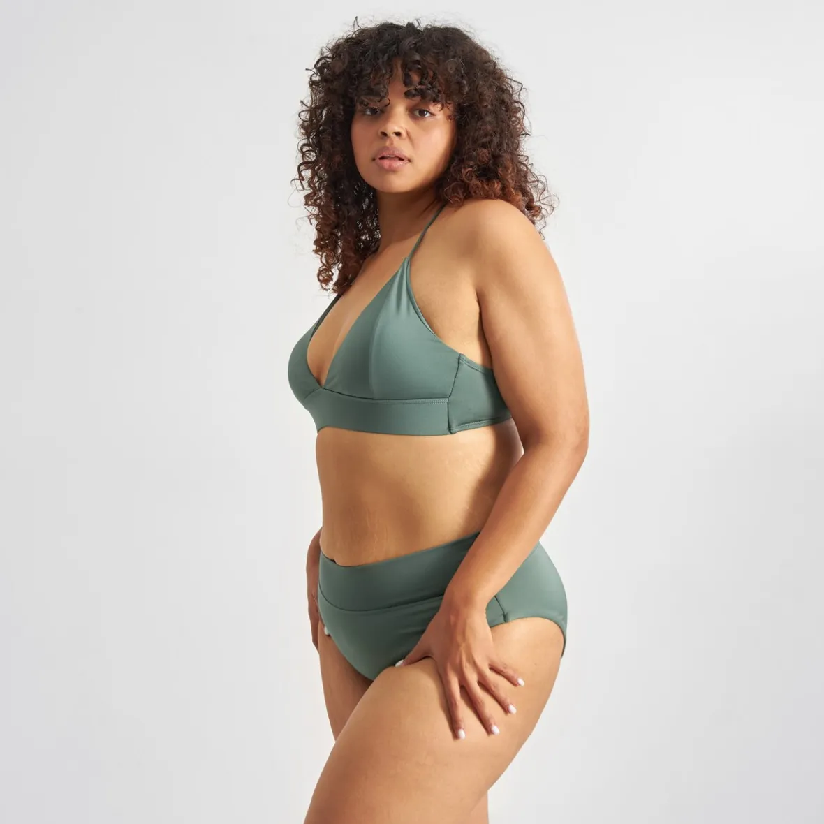 Haut de bikini Alva - Vert canard | Collection de maillots de bain femme été 2024