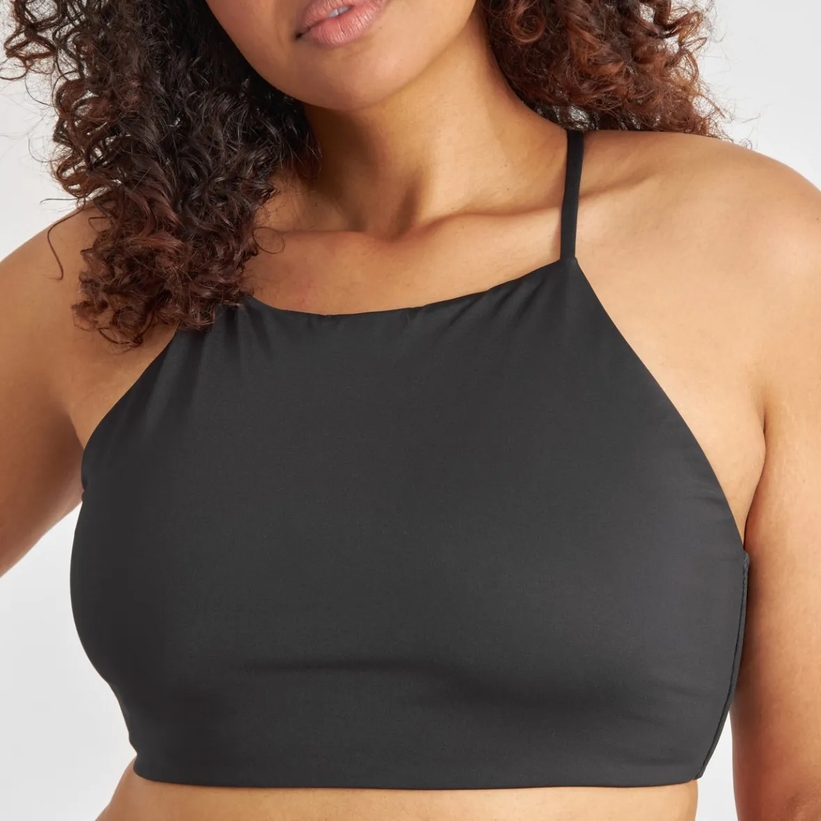 Haut de bikini Orust noir - Maillot de bain féminin élégant pour l'été