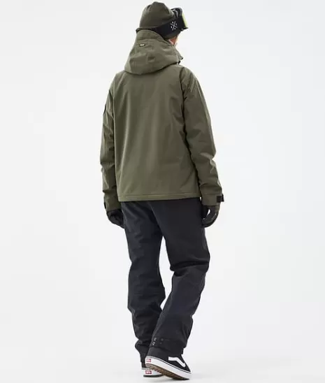 Blizzard W Veste Chaude Snowboard - Coupe-vent Technique Hiver avec Fermeture Éclair Intégrale (Collection Dope Neige)