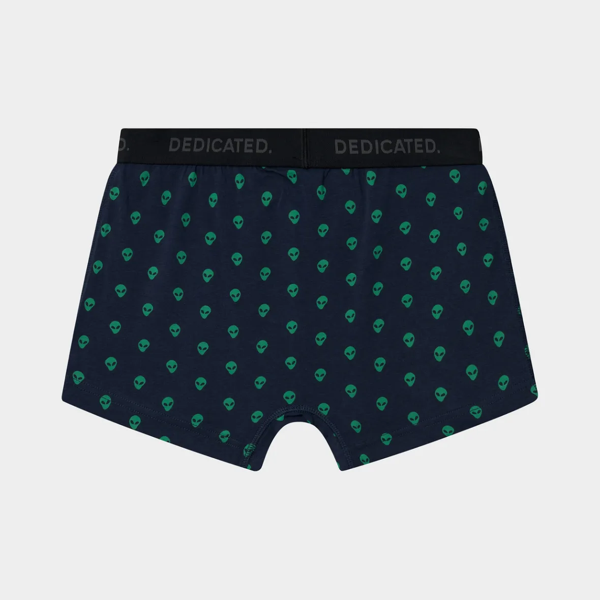 Boxer Homme Confort Optimal - Motif Alien Élégant Bleu Marine by Kalix
