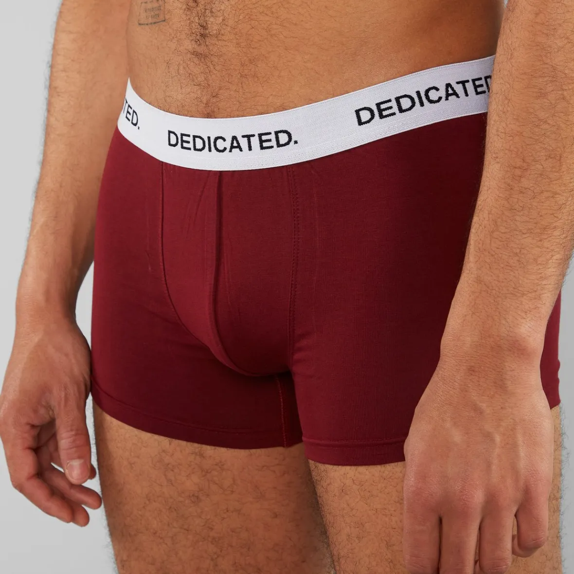 Caleçons Courts Kalix Base - Bordeaux Foncé en Promotion Exclusive