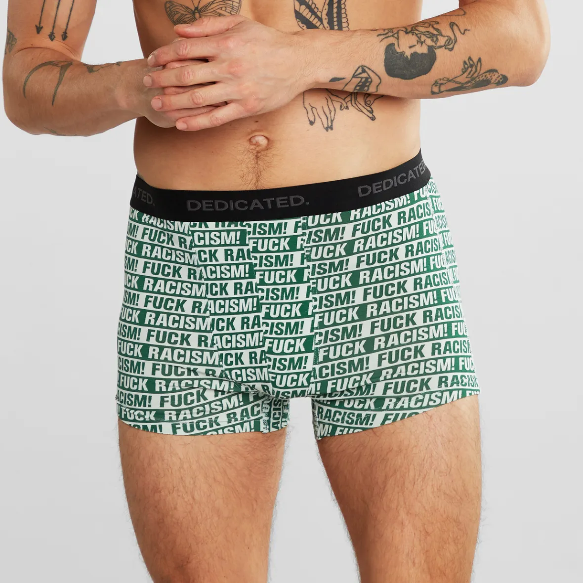 Boxers Courts Kalix Antiracistes - Vert Forêt Confortables & Élégants | Promotion Éclair 

Style Urbain Engagé - Modèle Respirant en Promotion Limitée | Déstockage Express