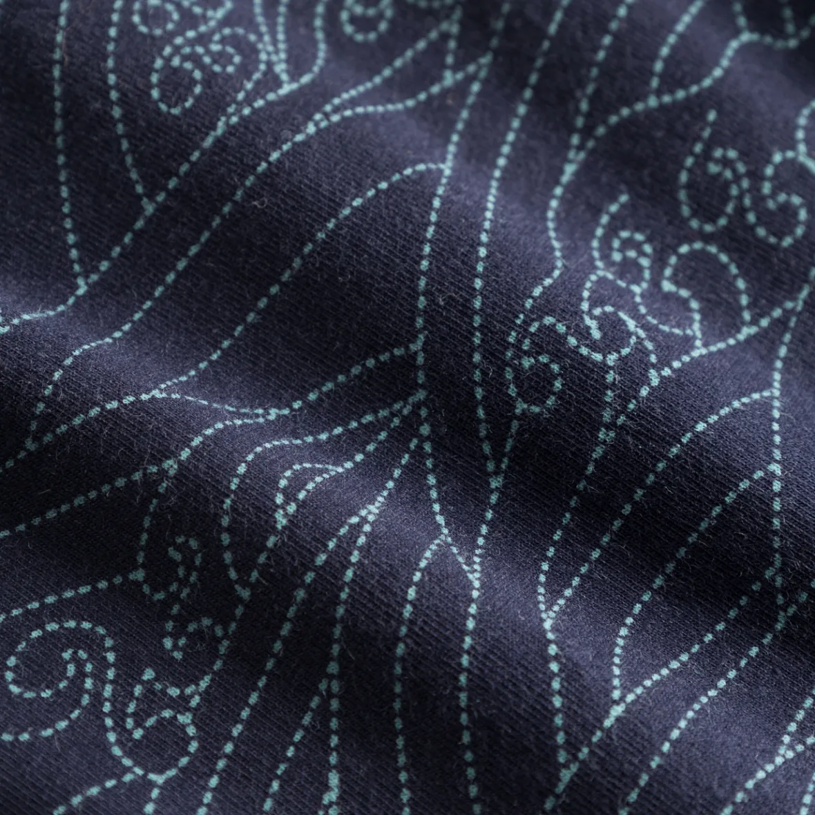 Boxers Homme Kalix Édition Limitée - Vague Japonaise Bleu Marine en Coton Souple (Soldes Exclusives)