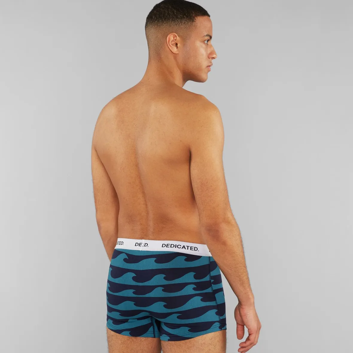 Caleçons ajustés Kalix Waves - Bleu marine confortable à petit prix pour homme