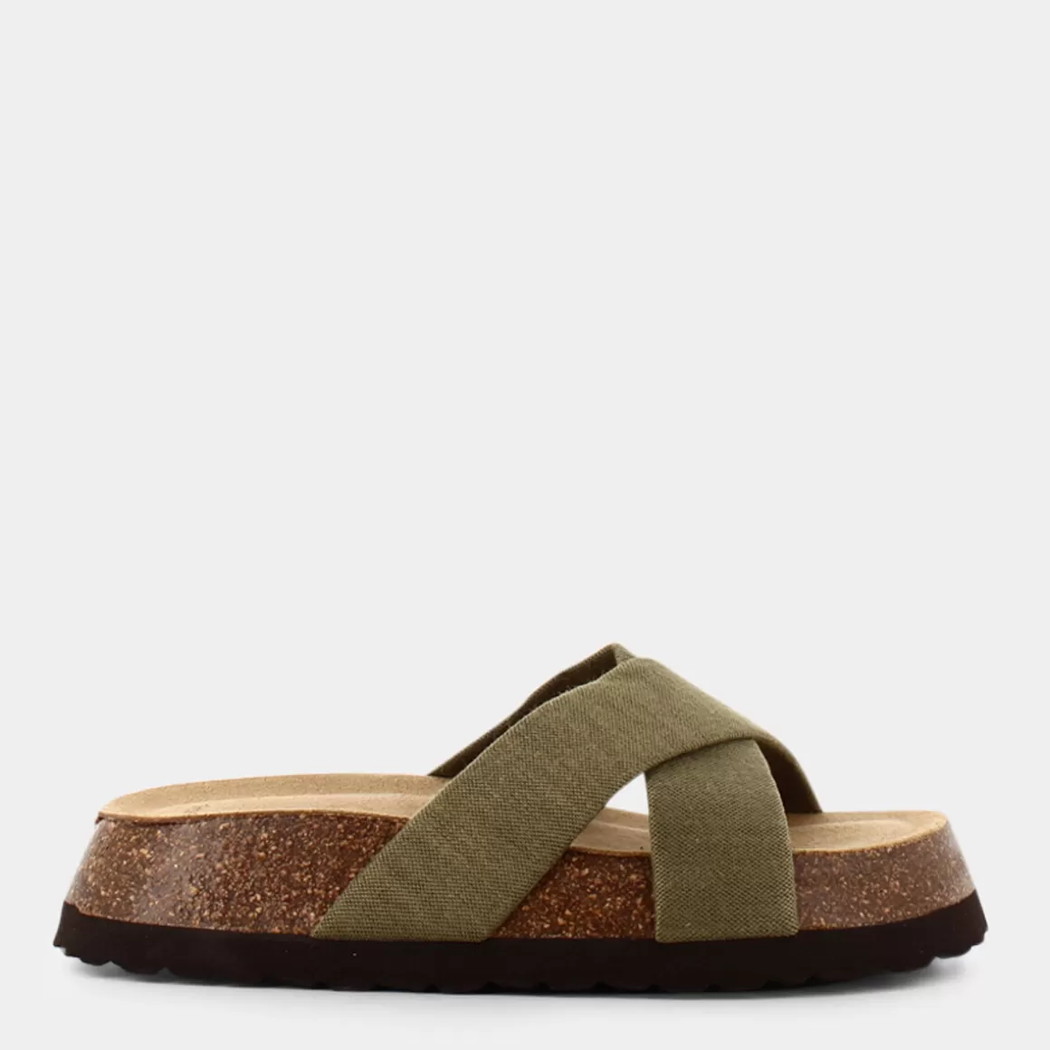 Promo Éclair : Sandales ESSEM Bp-E23D-06 en Kaki Vert - Confortables & Style Urbain (Édition Limitée)
