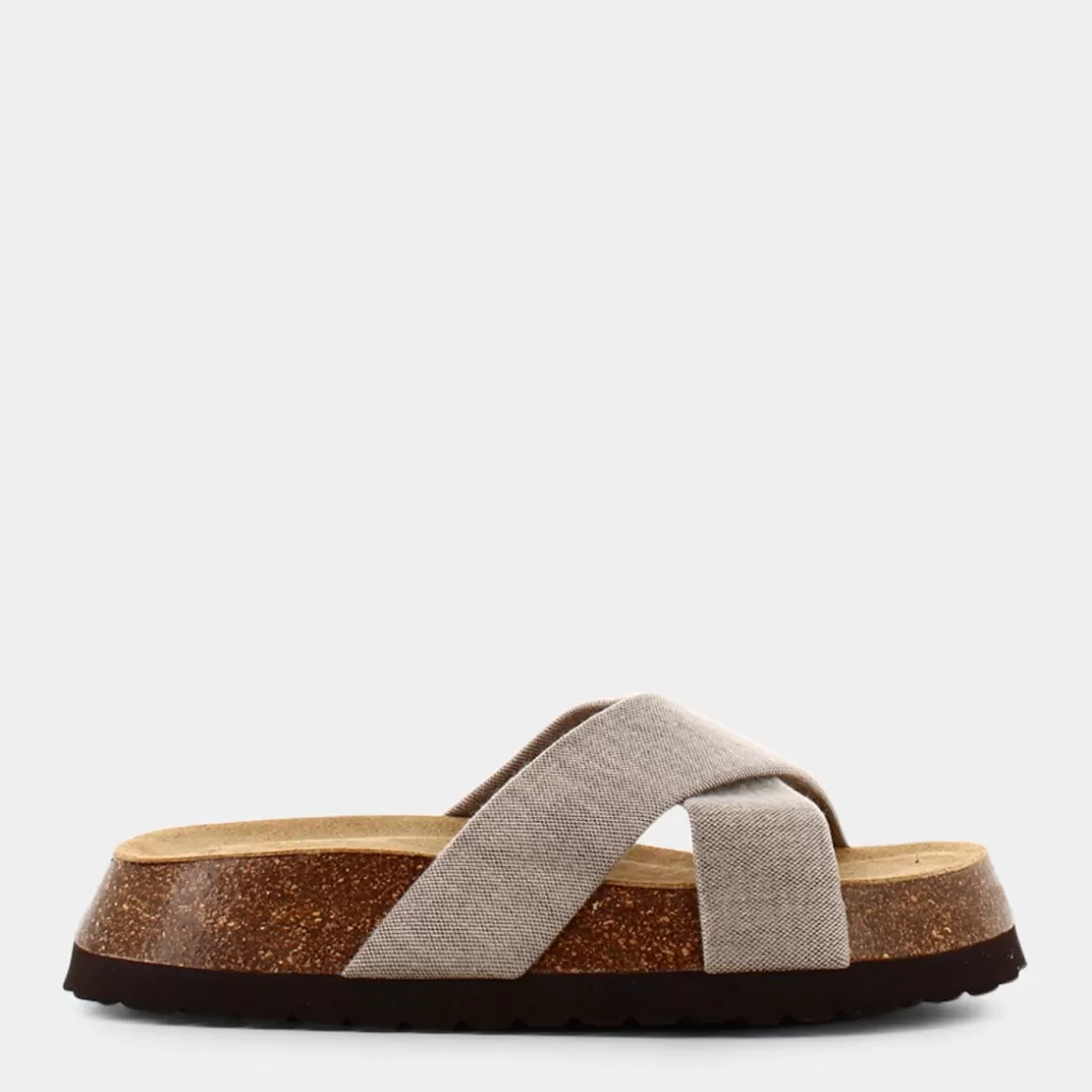 Sandales décontractées ESSEM E23D-06 - Nuances taupe et beige | Modèle soldé printemps-été