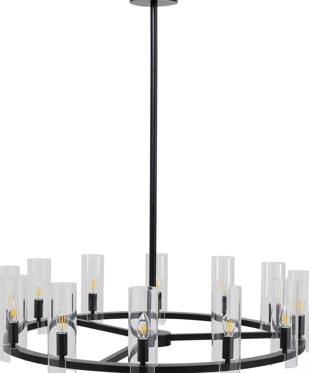 Lustre Couronne de Chandelles Design KARE | Suspension Élégante Ø99cm pour Intérieur Moderne