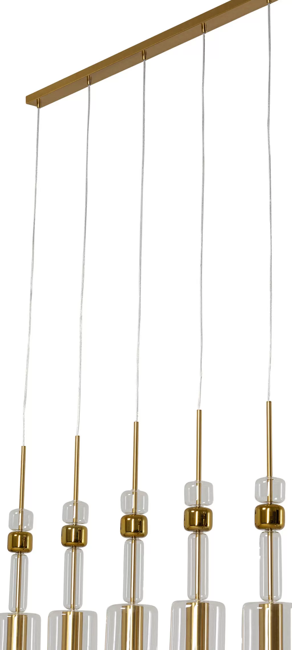 Luminaire Suspendu Design Candy Bar Doré – Suspension Élégante par KARE, 103 cm