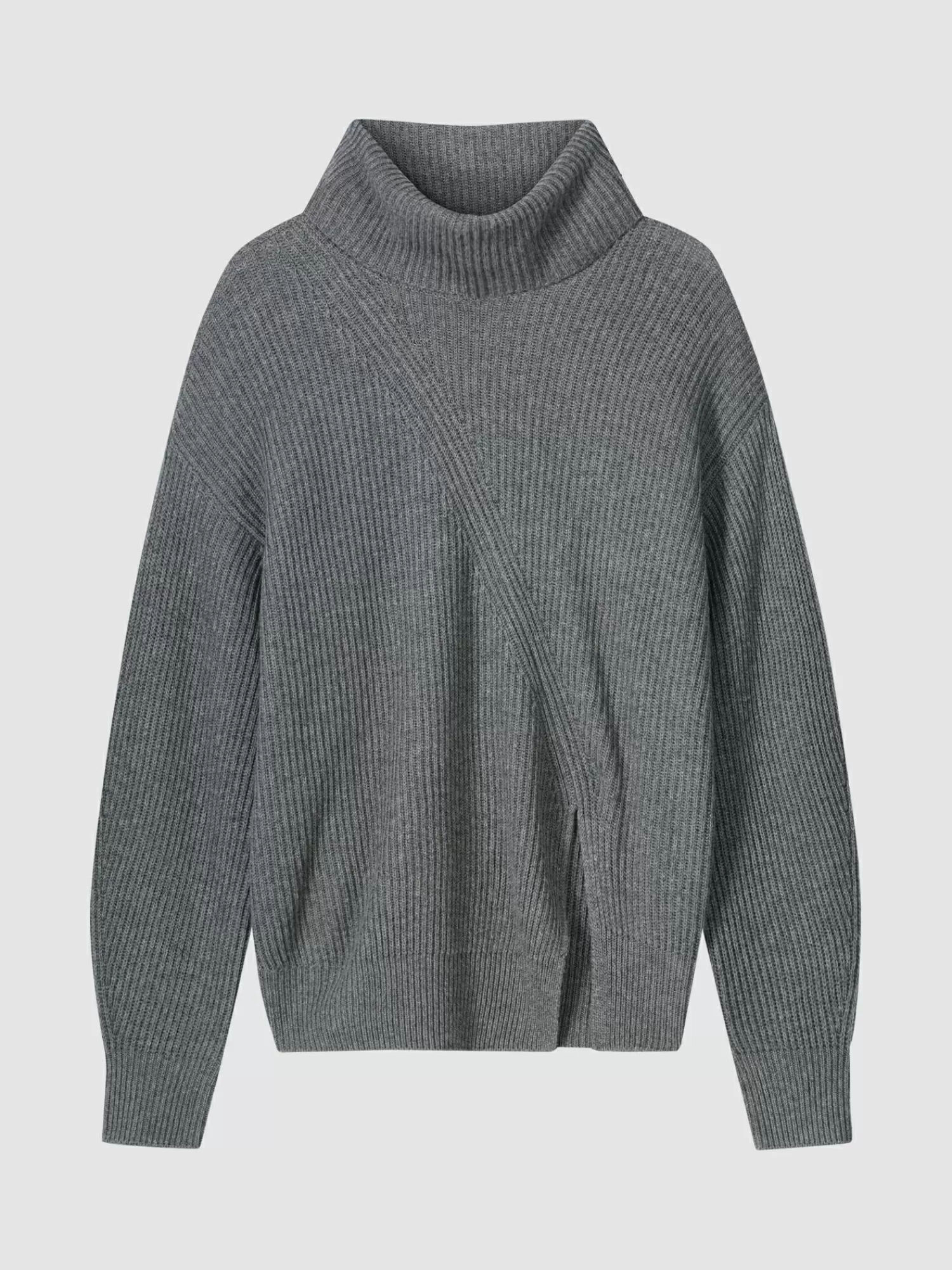 Pull Femme en Cachemire Élégant avec Zip Décalé - Design Unique et Confortable
