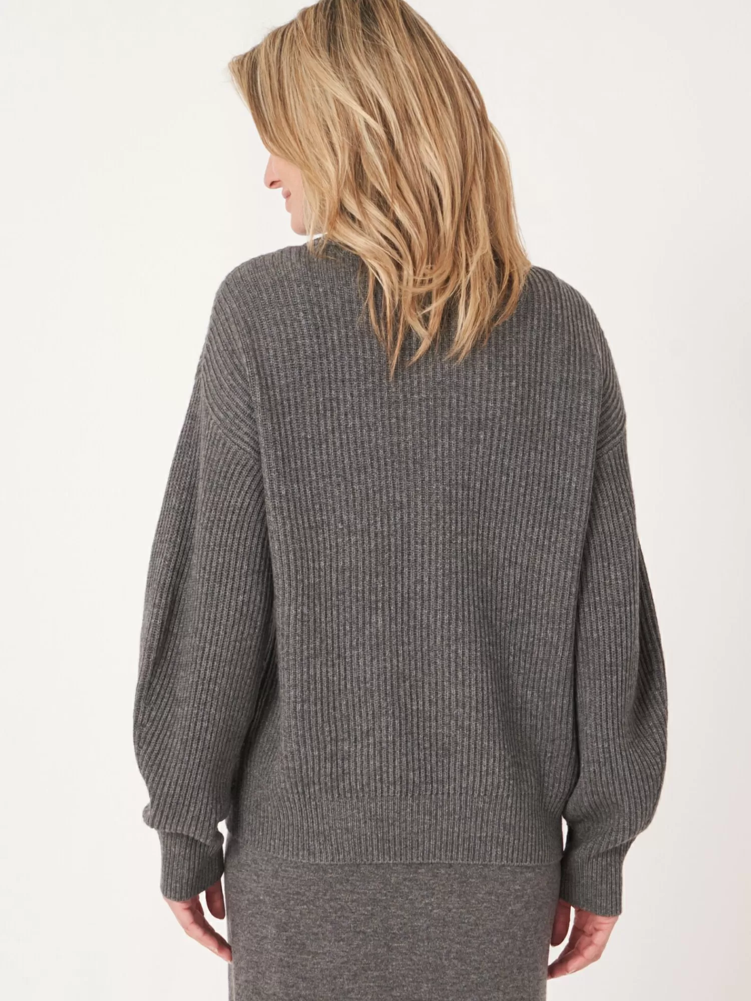 Pull Femme en Cachemire Élégant avec Zip Décalé - Design Unique et Confortable