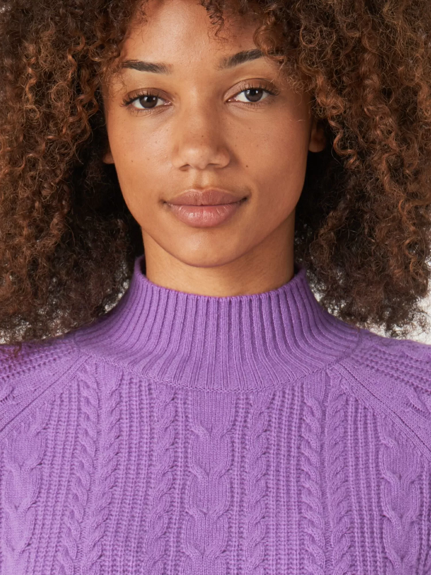 Doux Pull Femme en Cachemire - Motifs Torsadés & Manches Raglan - Prix Doux