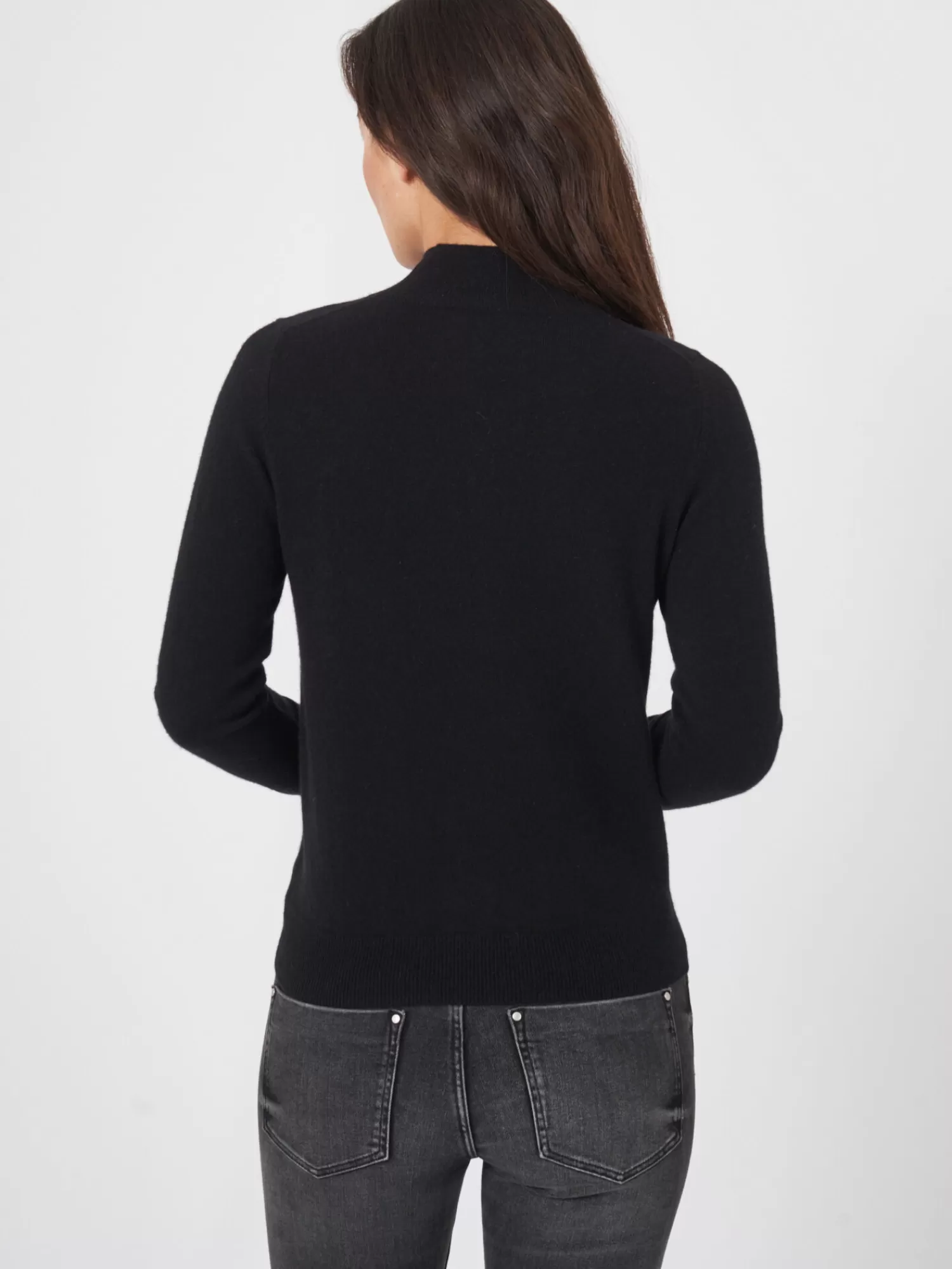 Pull en Cachemire Femme à Col Montant - Soldes Exclusifs sur les Pièces Élégantes