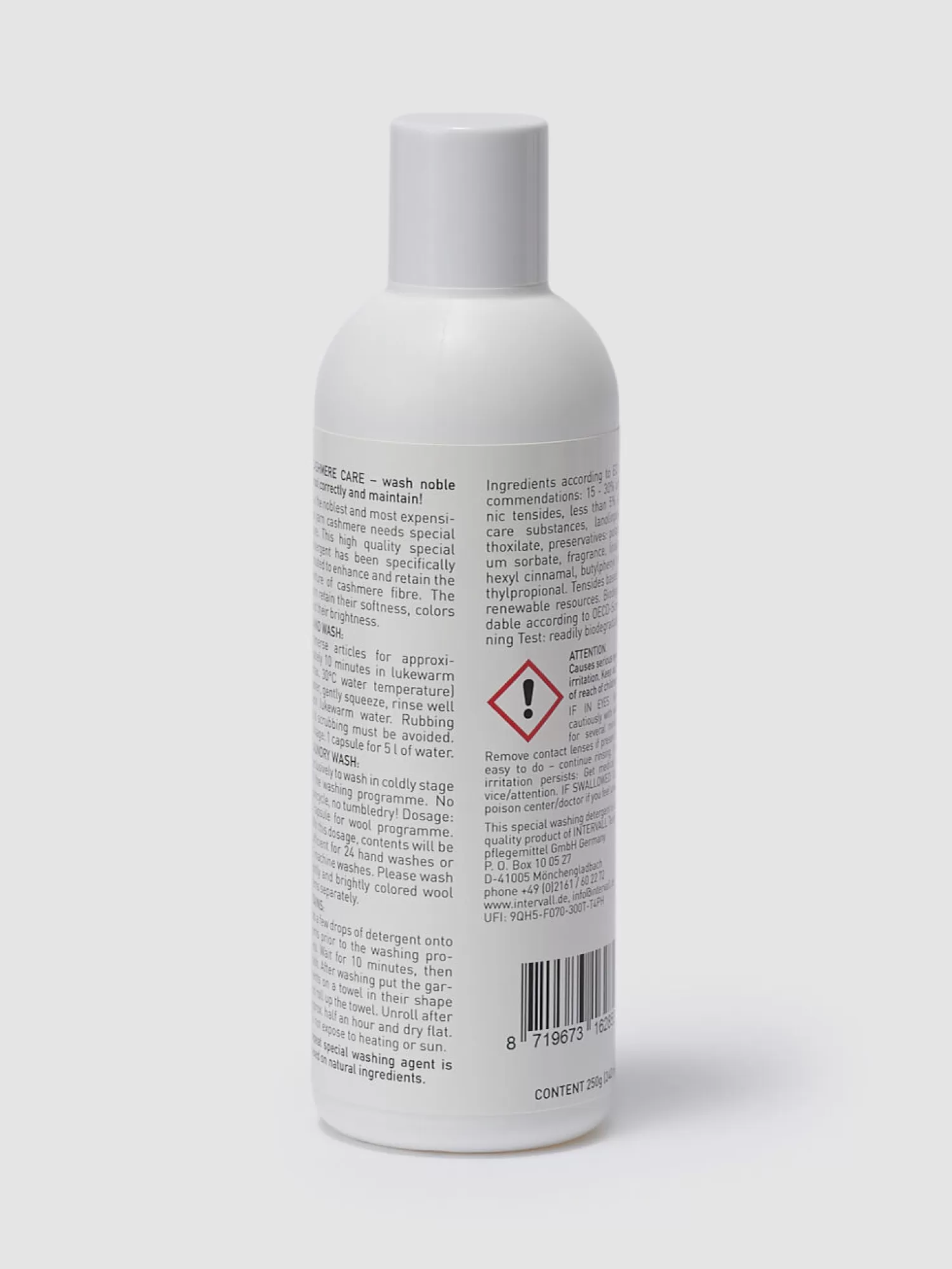 Lotion Lavante Doux Cachemire - Soin Raffiné pour Textiles Délicats - Conçu pour les Femmes