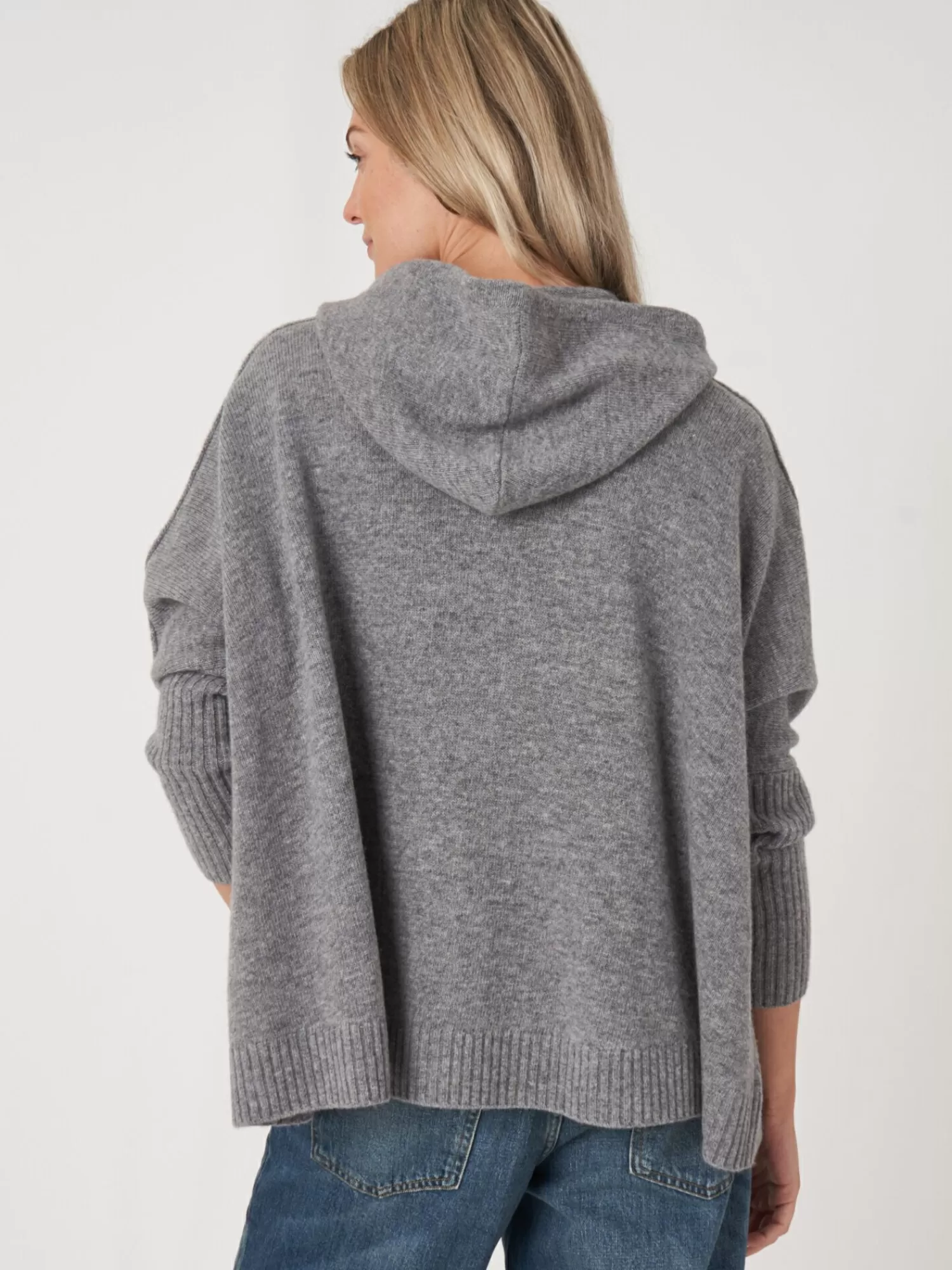 Sweat à capuche décontracté en maille avec fermeture éclair pour femme - Confort abordable