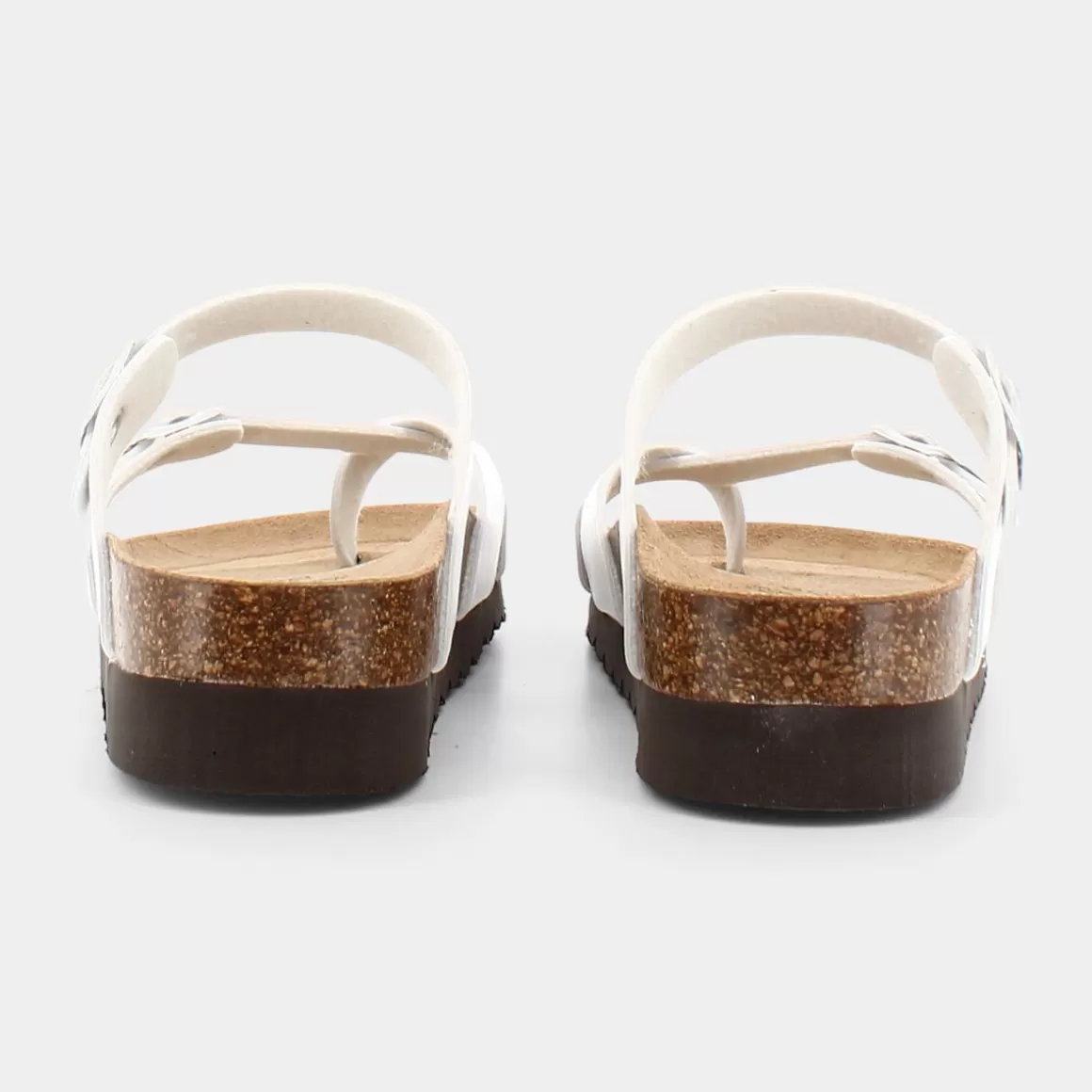 Sandales Hola Perla Blanc Nacré - Modèle Cb2438 Grunland | Top Vente Printemps
