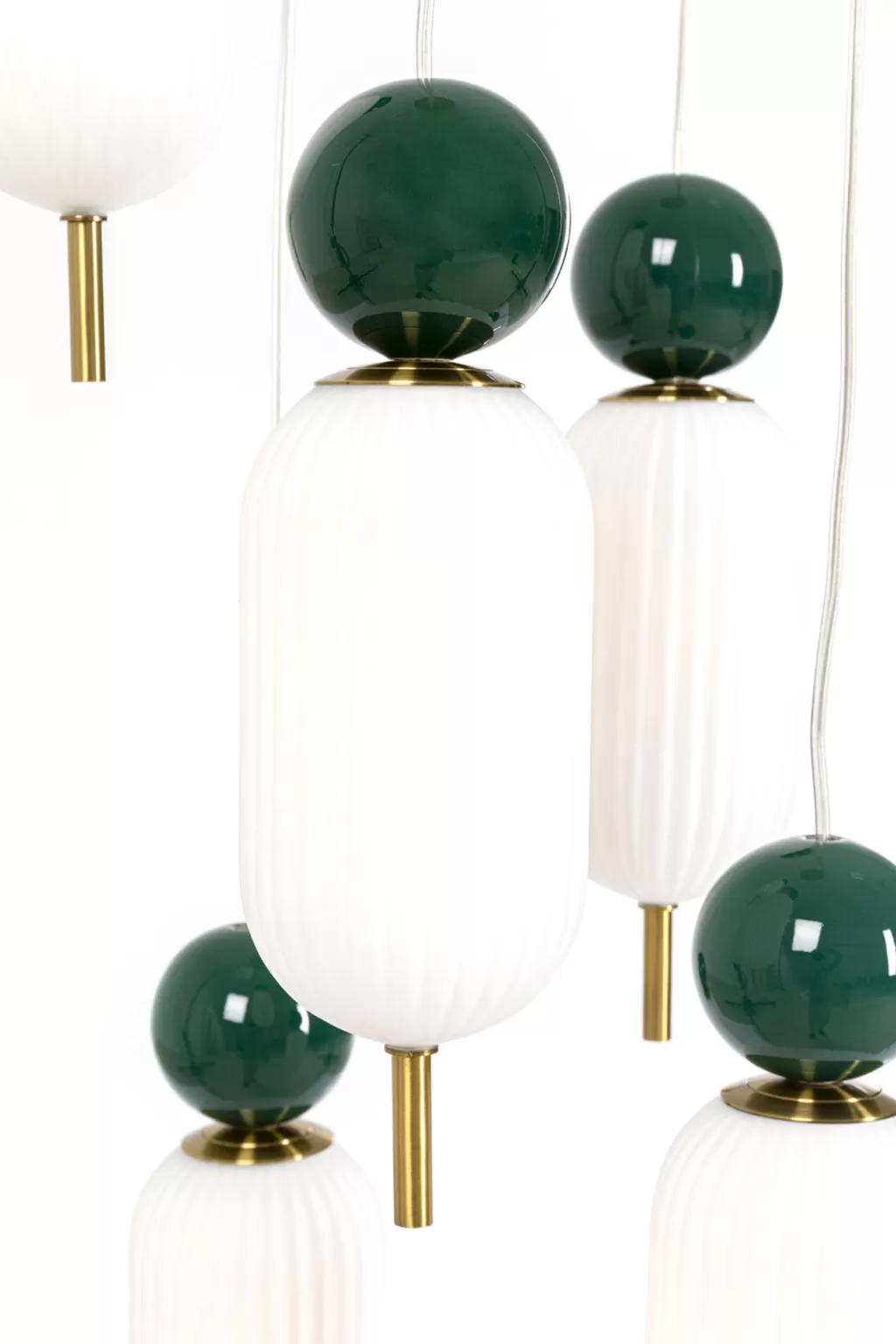Lustre spiralé Charleston - Suspension design Ø36cm par KARE Collection