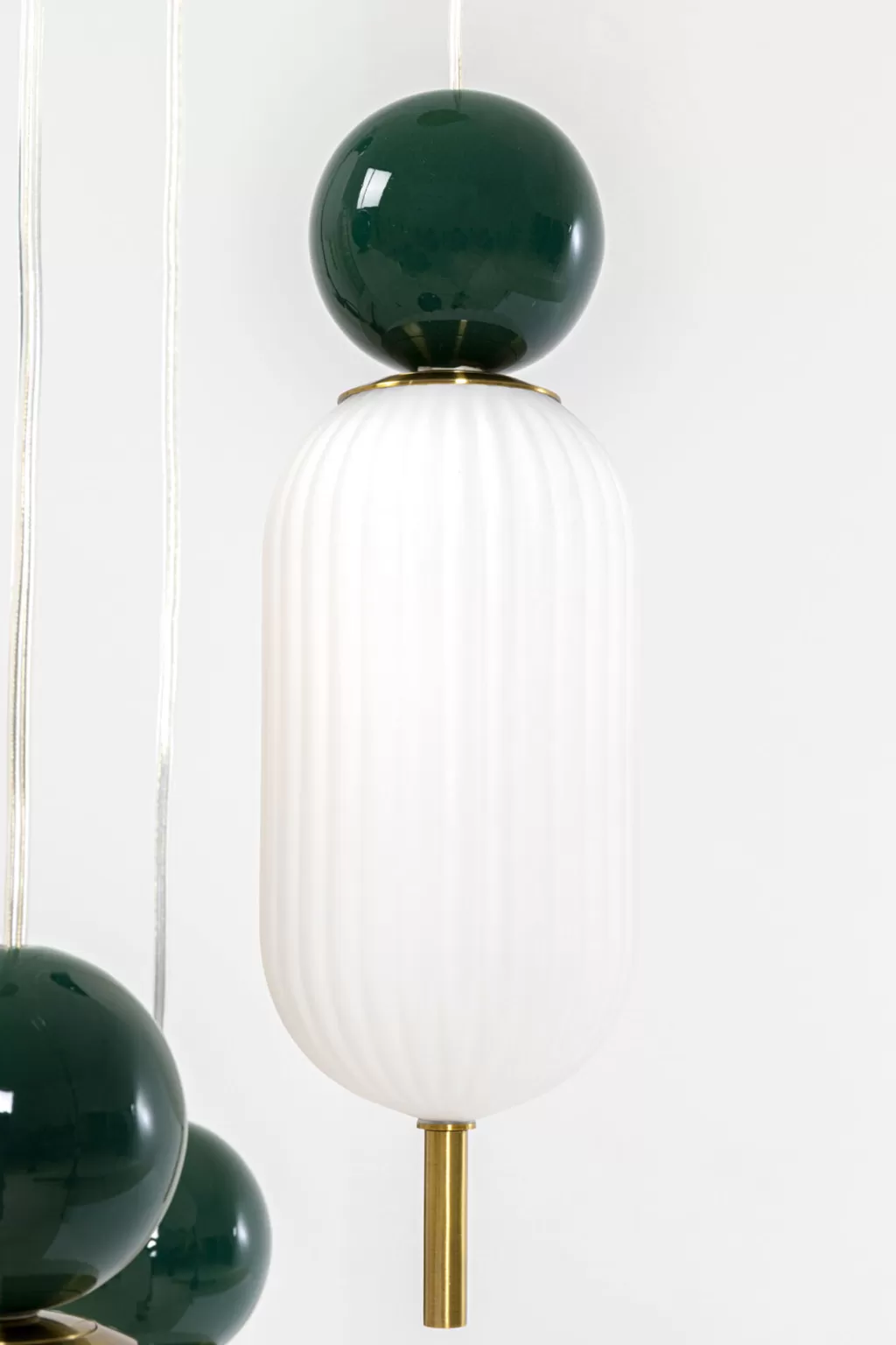 Lustre spiralé Charleston - Suspension design Ø36cm par KARE Collection