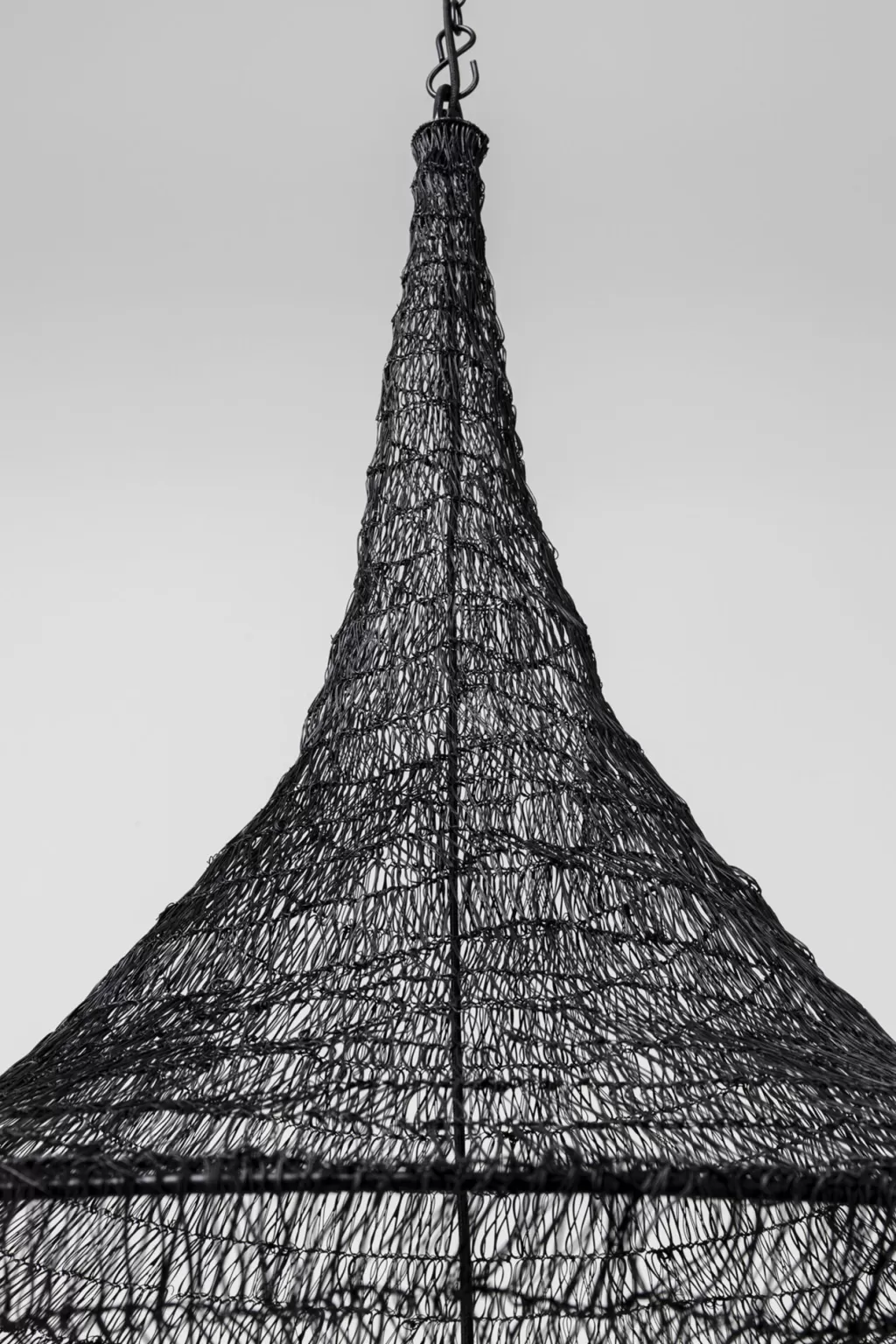 KARE Design - Lustre Suspendu Cocoon | Design Contemporain en Noir Mat, Diamètre 89 cm - Éclairage d'Ambiance Élégant pour Salon Moderne