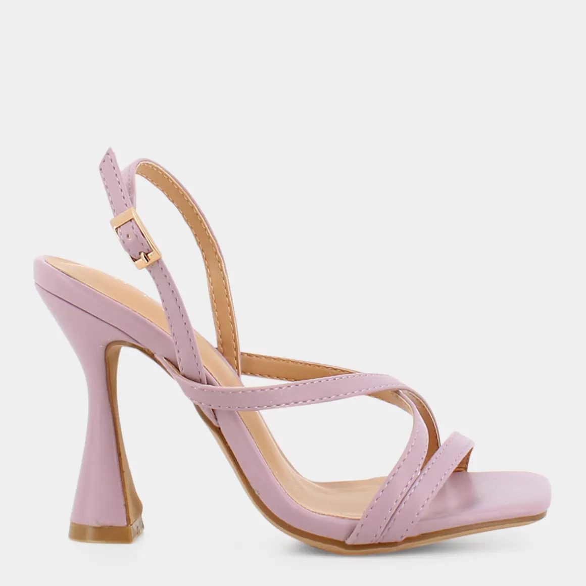 Sandales SHEEN Printemps-Été CR-E23D-11 - Lavande Clair, Tige Souple et Semelle Anatomique
