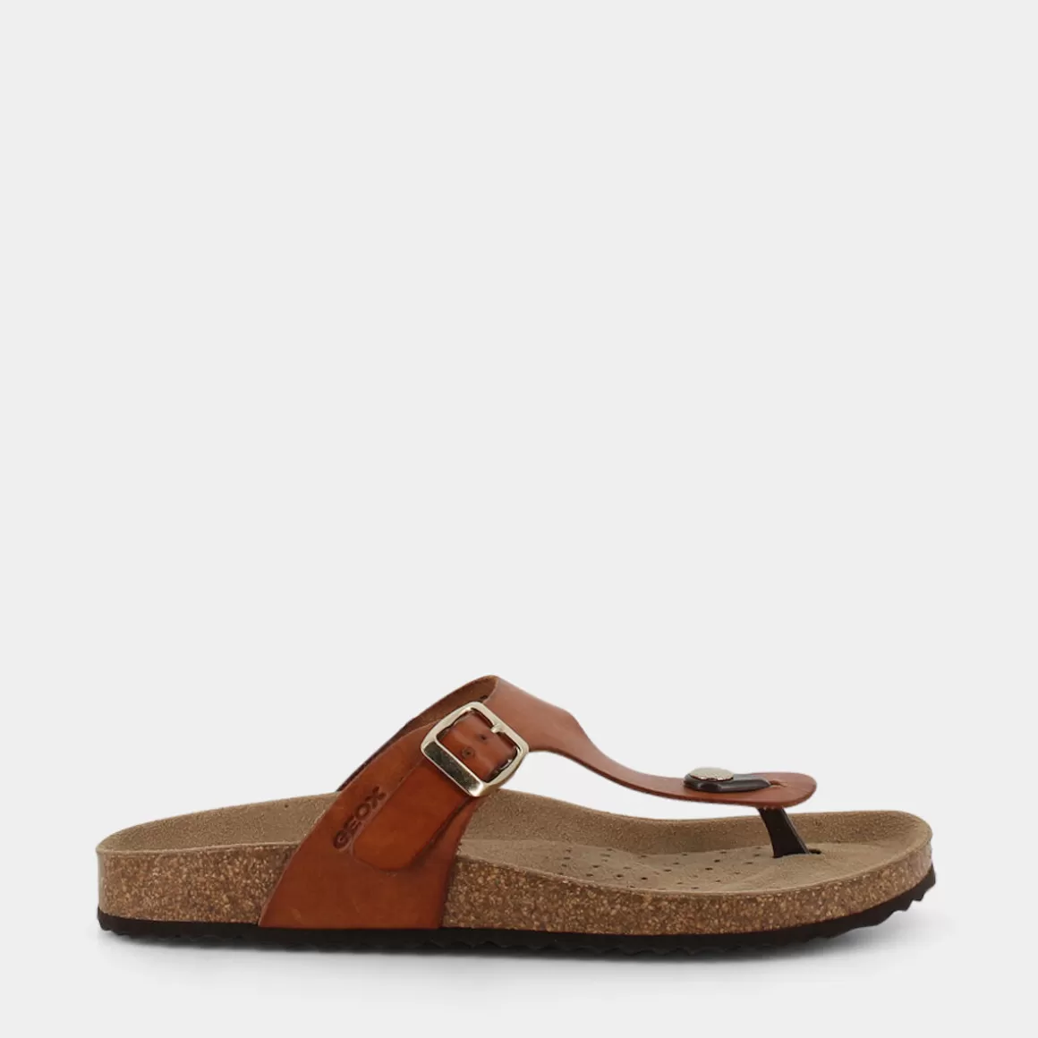Sandales Confortables GEOX D15L Sb - Marron Clair, Légeres pour Marche Urbaine | Modèle Économique