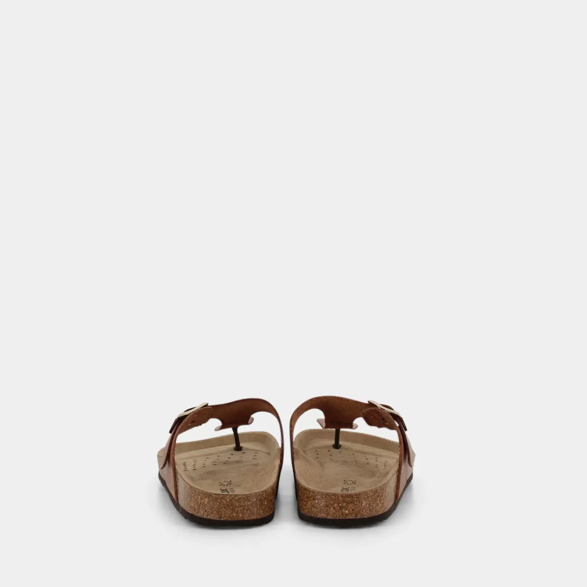 Sandales Confortables GEOX D15L Sb - Marron Clair, Légeres pour Marche Urbaine | Modèle Économique