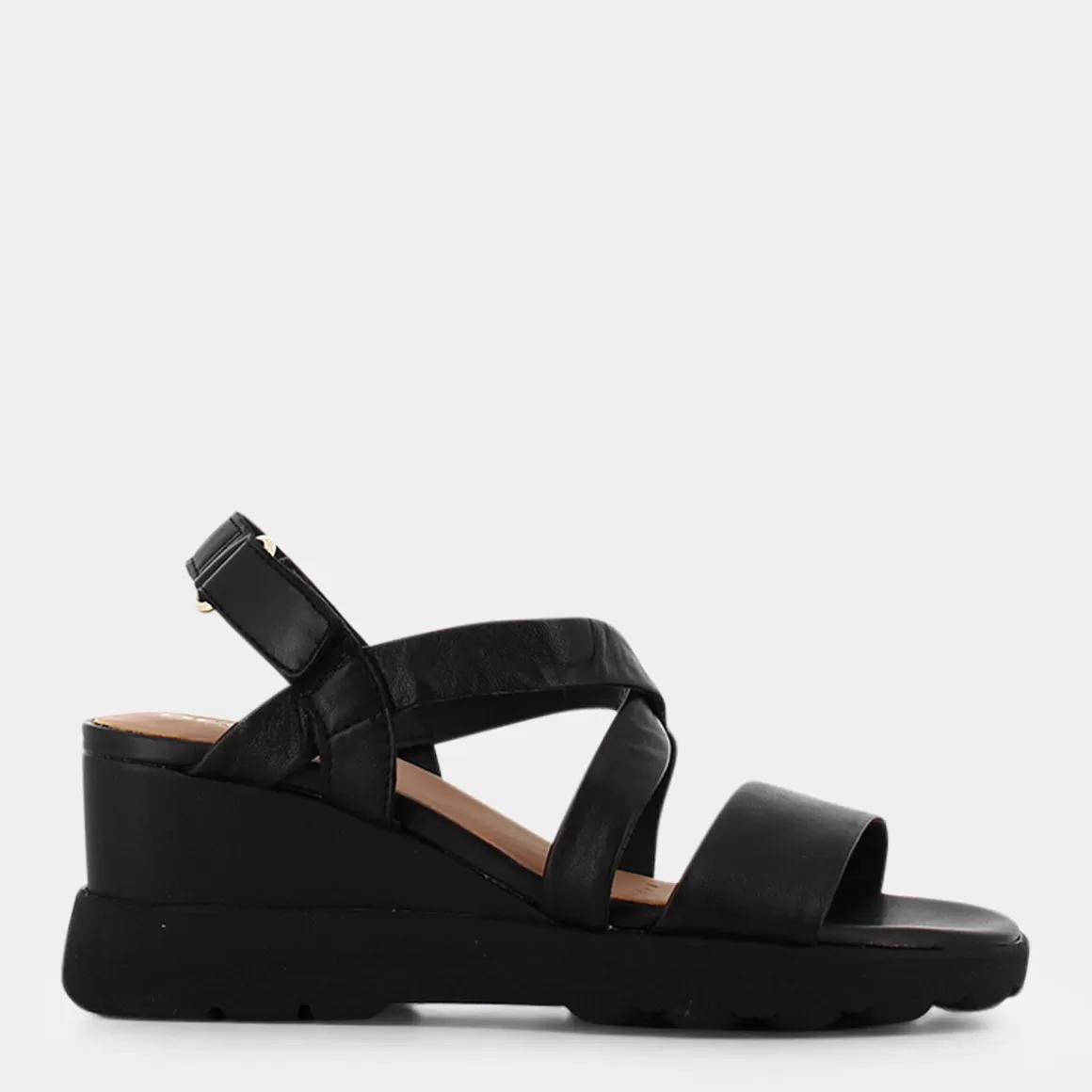 Sandales GEOX Sphériques Confortables - Modèle D35G en Promotion | Noir Intemporel Style Urbain