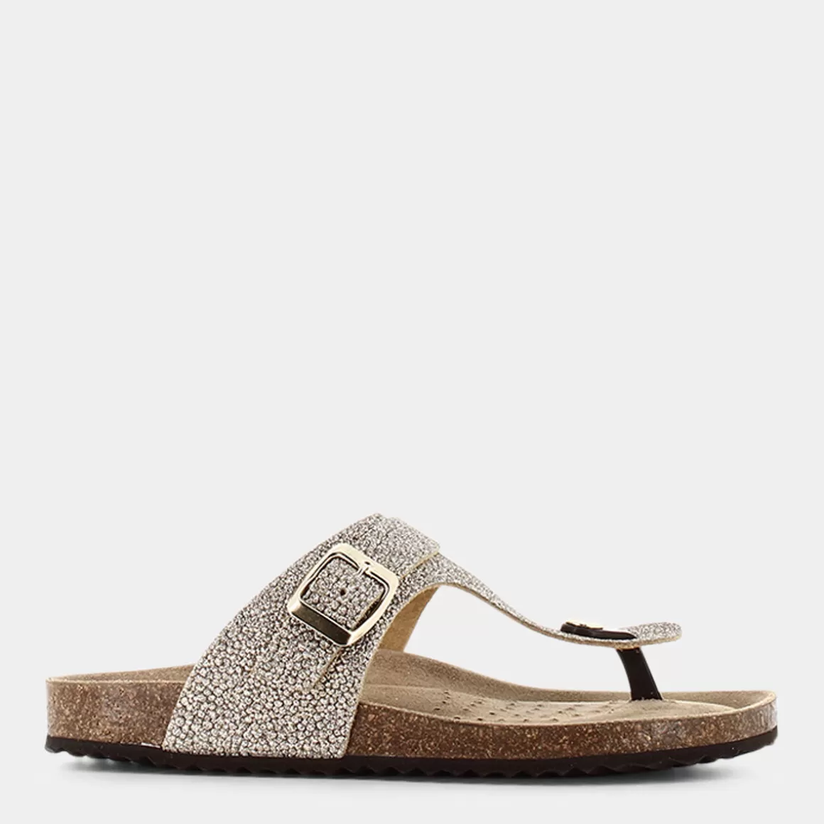 Sandales GEOX Brionia PIETRA - Modèle D35LSK-CFC5 en cuir beige avec détails élégants | Dernière Chance aux Soldes Éclair