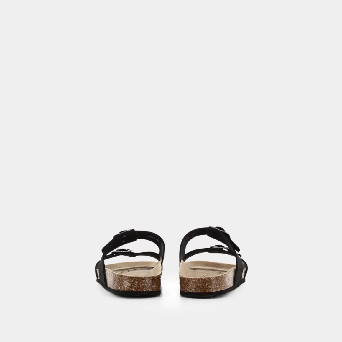 GEOX Brionia - Sandales Femme Noir en Cuir Souple avec Semelle Respirante | Modèle D35Lsl00032C9999