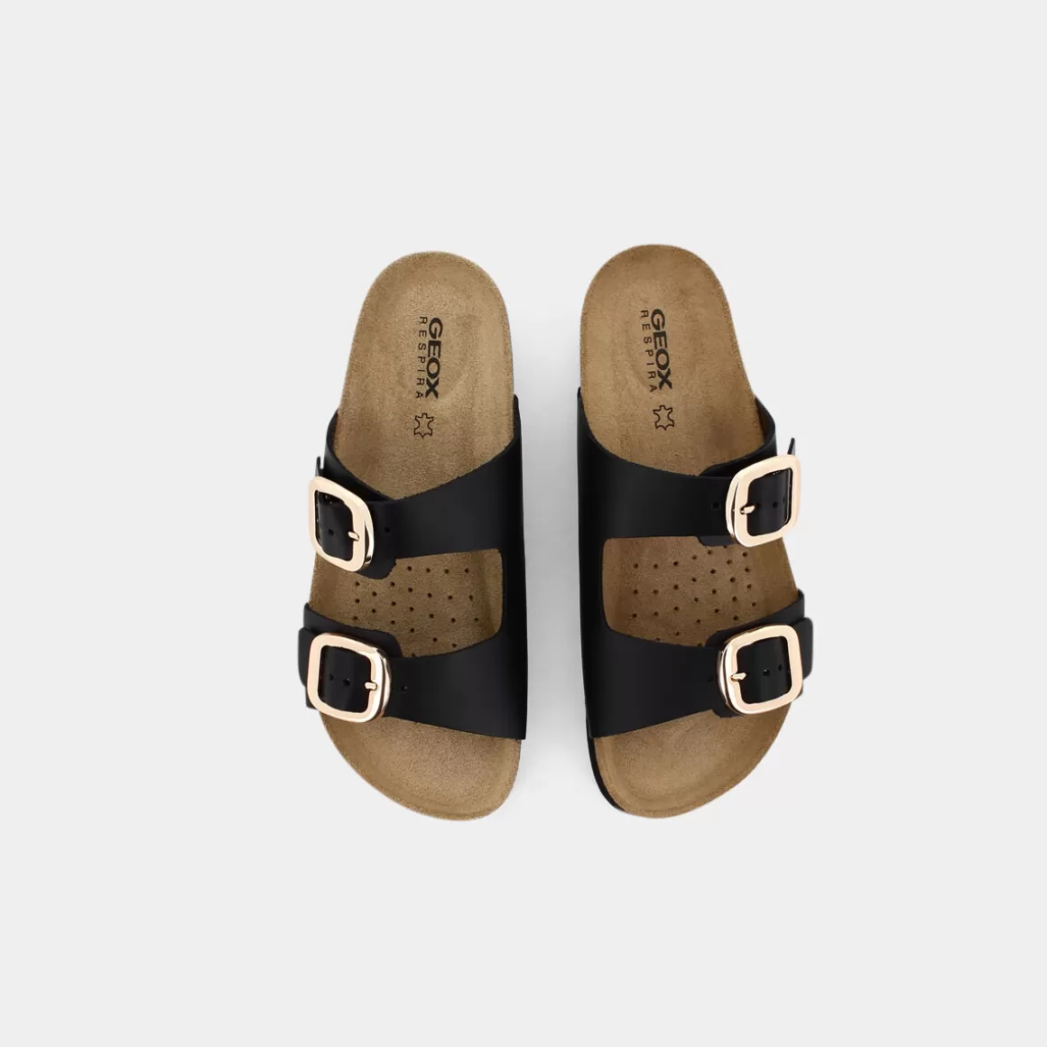 Sandales Brionia GEOX Noir - Modèle D35SYM-3C999, Talon Haut Confortable pour Femme (Grande Vente)