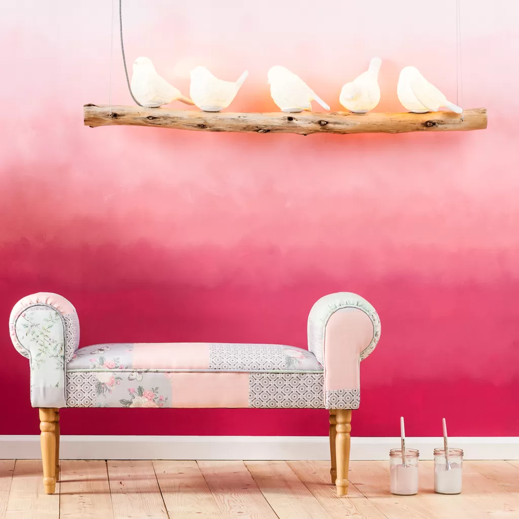 Luminaire Suspendu Élégant aux Oiseaux - Suspension Design 120 cm pour Salle à Manger par KARE, Décor Naturel et Épuré